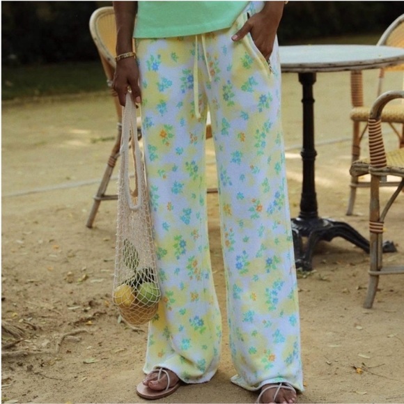 Sincerly Jules Pants - Bandier x Sincerely Jules The Flint Wide Leg Sweatpant